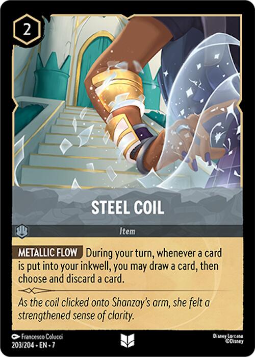 Steel Coil (203/204) [Archazia's Island] - Disney - Card Brawlers | Quebec | Canada |