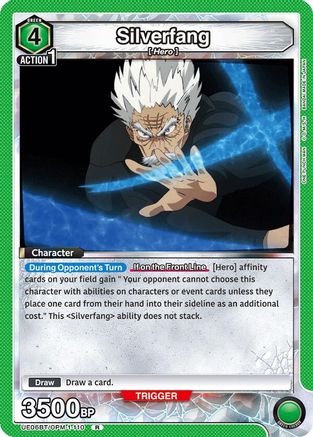 Silverfang (110) (UE06BT/OPM-1-110) - UE06BT One Punch Man Foil