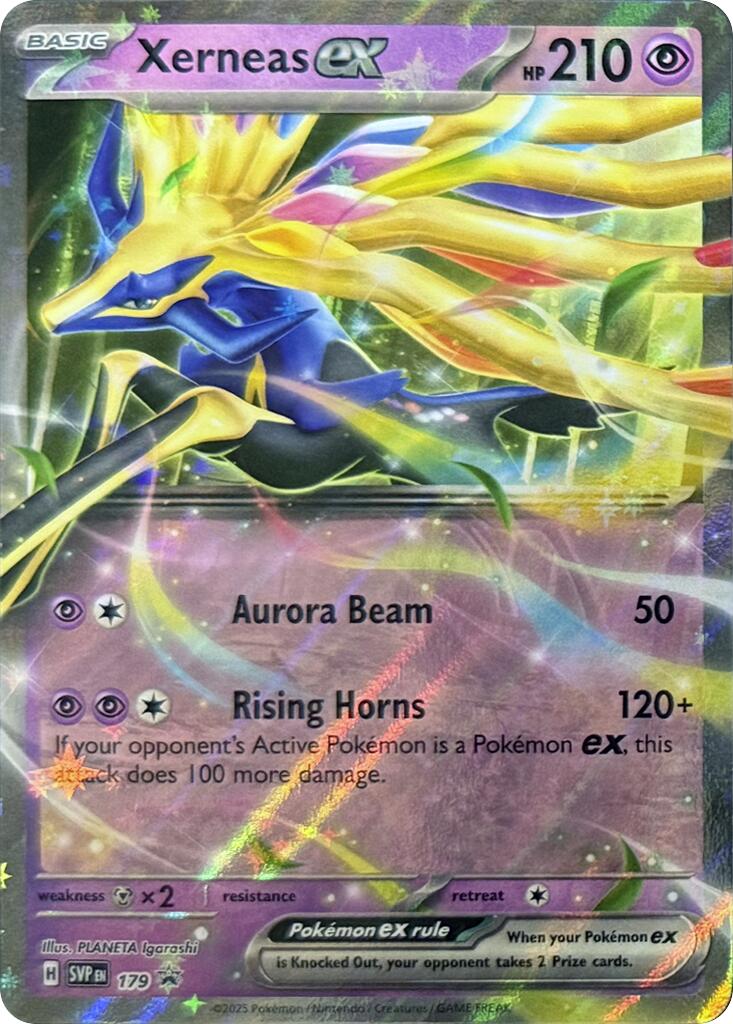 Xerneas ex (179) [Scarlet & Violet: Black Star Promos] - Pokémon - Card Brawlers | Quebec | Canada |