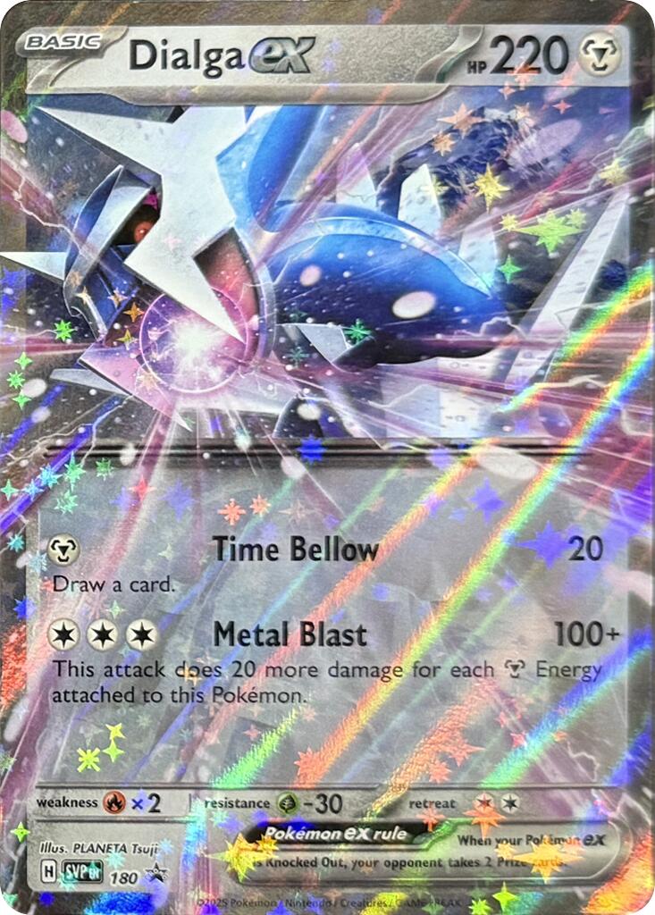 Dialga ex (180) [Scarlet & Violet: Black Star Promos] - Pokémon - Card Brawlers | Quebec | Canada |
