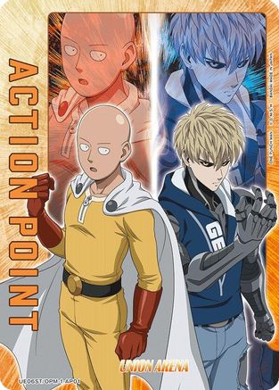 Action Point Card (AP01) (UE06ST/OPM-1-AP01) - UE06ST One Punch Man Starter Deck - UE06ST: One Punch Man Starter Deck - Card Brawlers | Quebec | Canada |