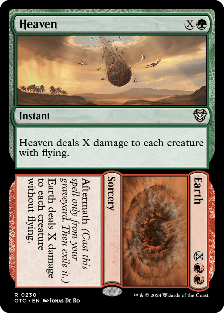 Heaven // Earth [Outlaws of Thunder Junction Commander] - Magic: The Gathering - Card Brawlers | Quebec | Canada |
