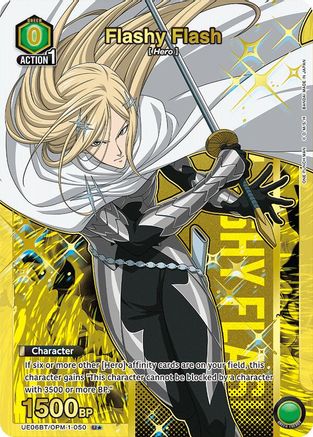 Flashy Flash (U*) (UE06BT/OPM-1-050) - UE06BT One Punch Man Foil - UE06BT: One Punch Man - Card Brawlers | Quebec | Canada |