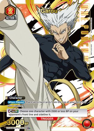 Garou (075) (R*) (UE06BT/OPM-1-075) - UE06BT One Punch Man Foil - UE06BT: One Punch Man - Card Brawlers | Quebec | Canada |
