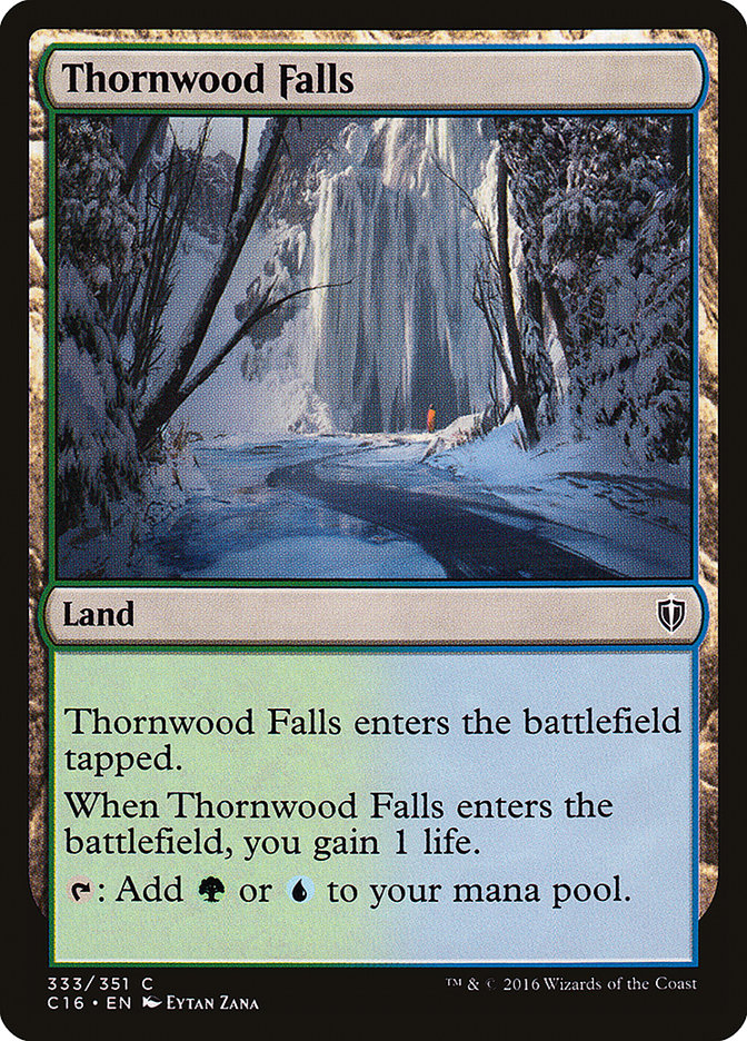 Thornwood Falls [Commander 2016] - Magic: The Gathering - Card Brawlers | Quebec | Canada |