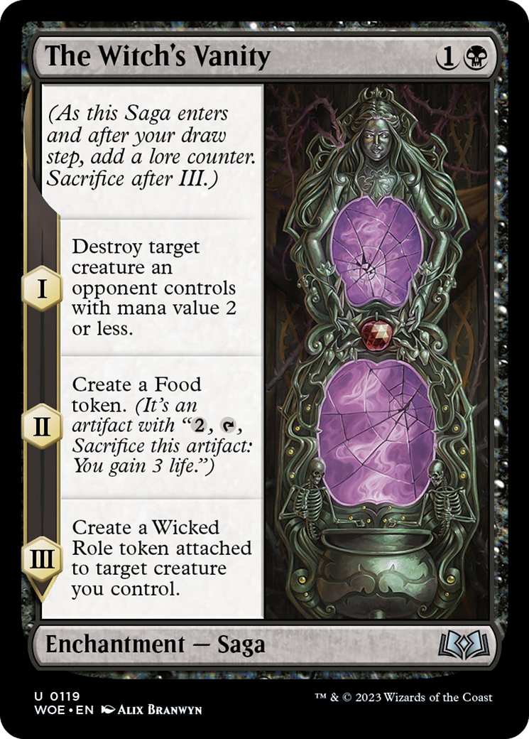 The Witch's Vanity [Wilds of Eldraine] - Magic: The Gathering - Card Brawlers | Quebec | Canada |