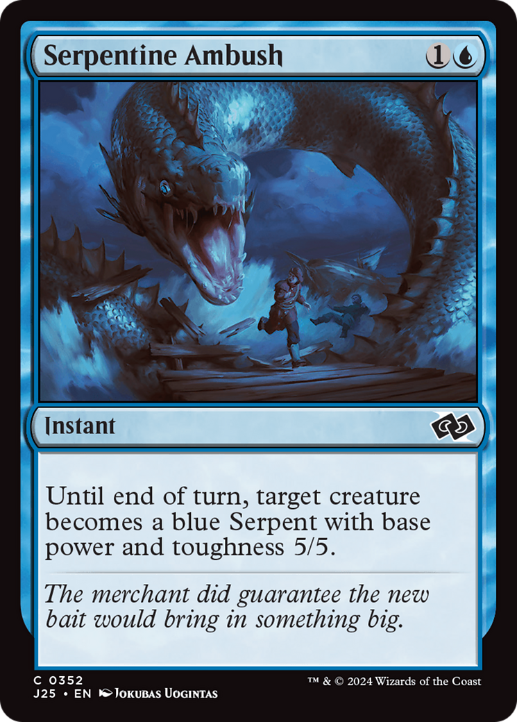 Serpentine Ambush [Foundations Jumpstart] - Magic: The Gathering - Card Brawlers | Quebec | Canada |