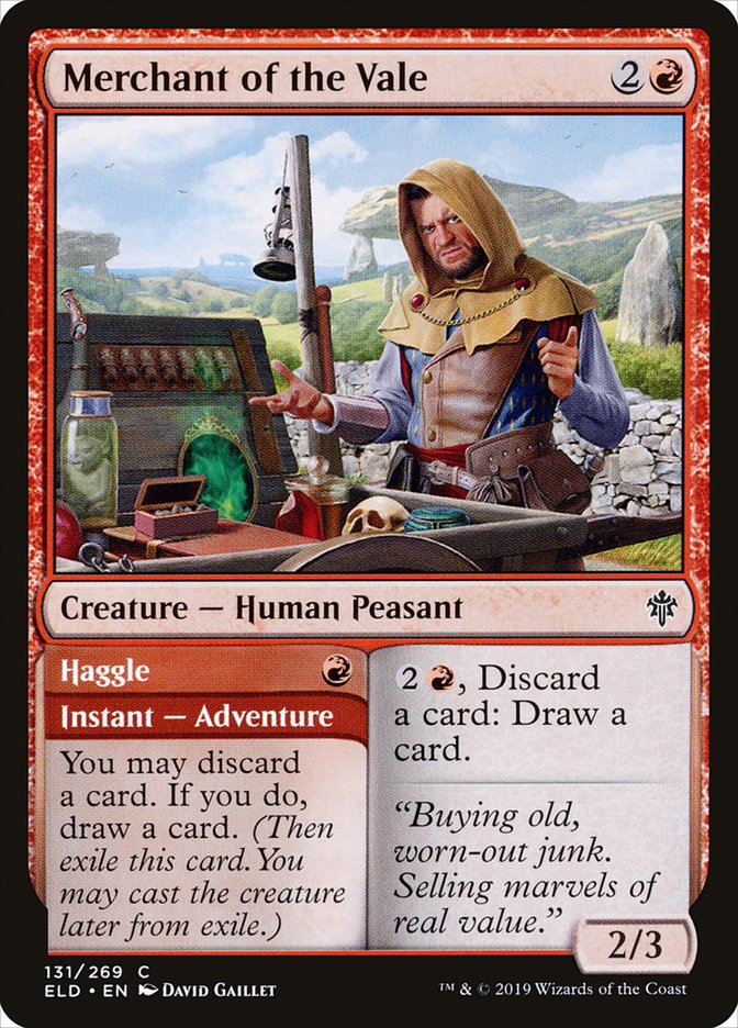 Merchant of the Vale // Haggle [Throne of Eldraine] - Magic: The Gathering - Card Brawlers | Quebec | Canada |