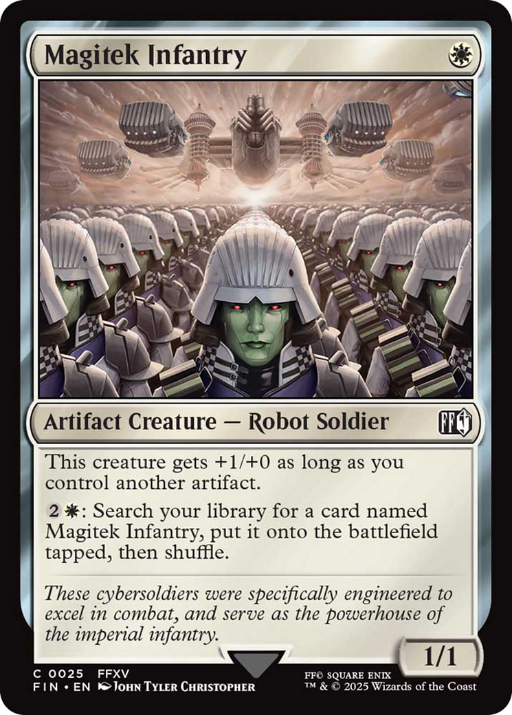 Magitek Infantry [FINAL FANTASY] - Magic: The Gathering - Card Brawlers | Quebec | Canada |