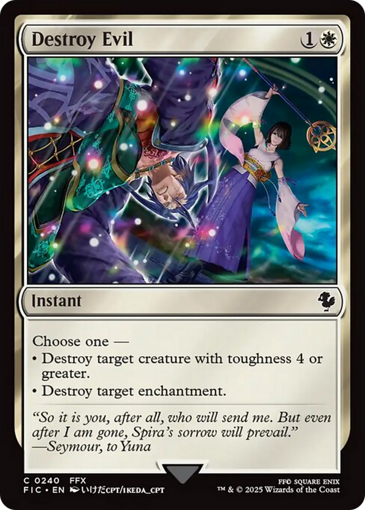 Destroy Evil [FINAL FANTASY Commander] - Magic: The Gathering - Card Brawlers | Quebec | Canada |