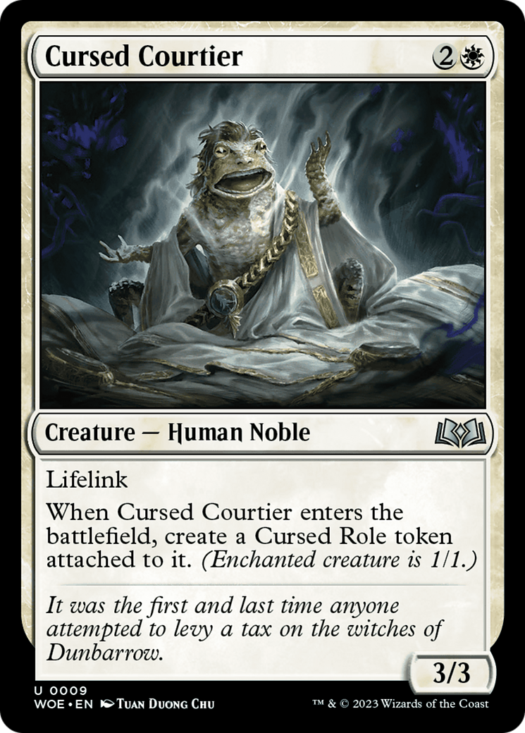 Cursed Courtier [Wilds of Eldraine] - Magic: The Gathering - Card Brawlers | Quebec | Canada |
