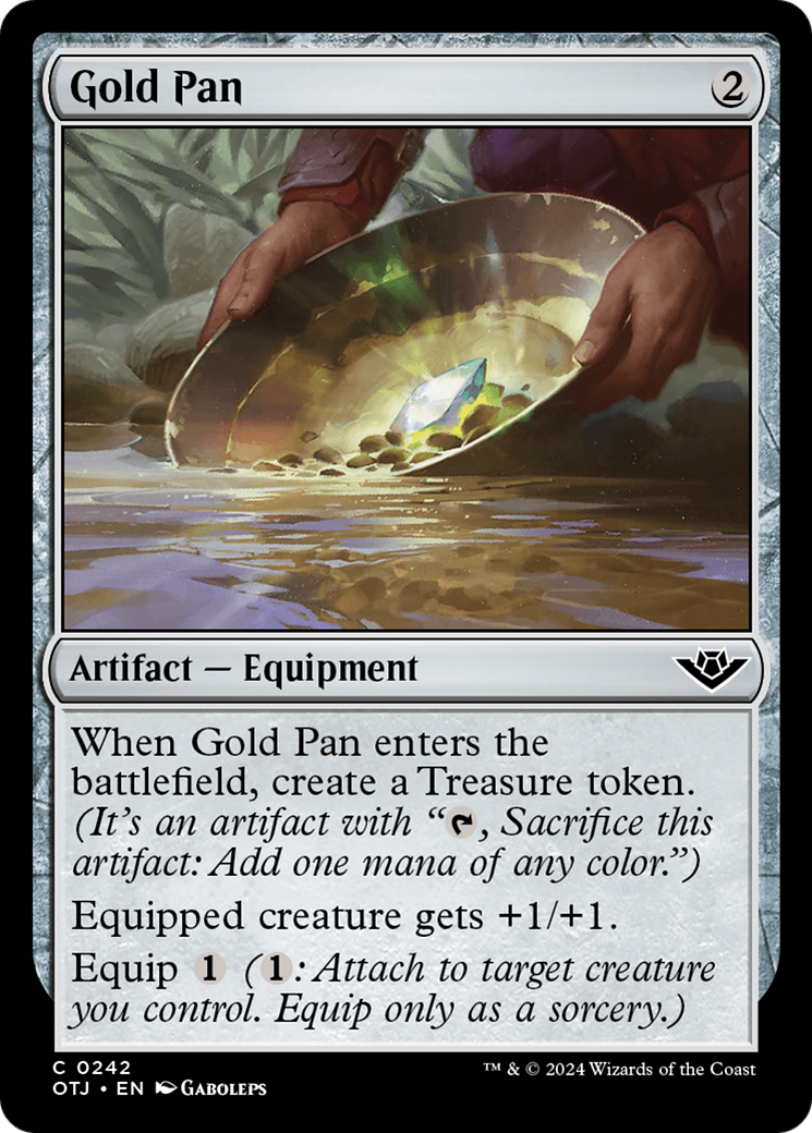 Gold Pan [Outlaws of Thunder Junction] - Magic: The Gathering - Card Brawlers | Quebec | Canada |