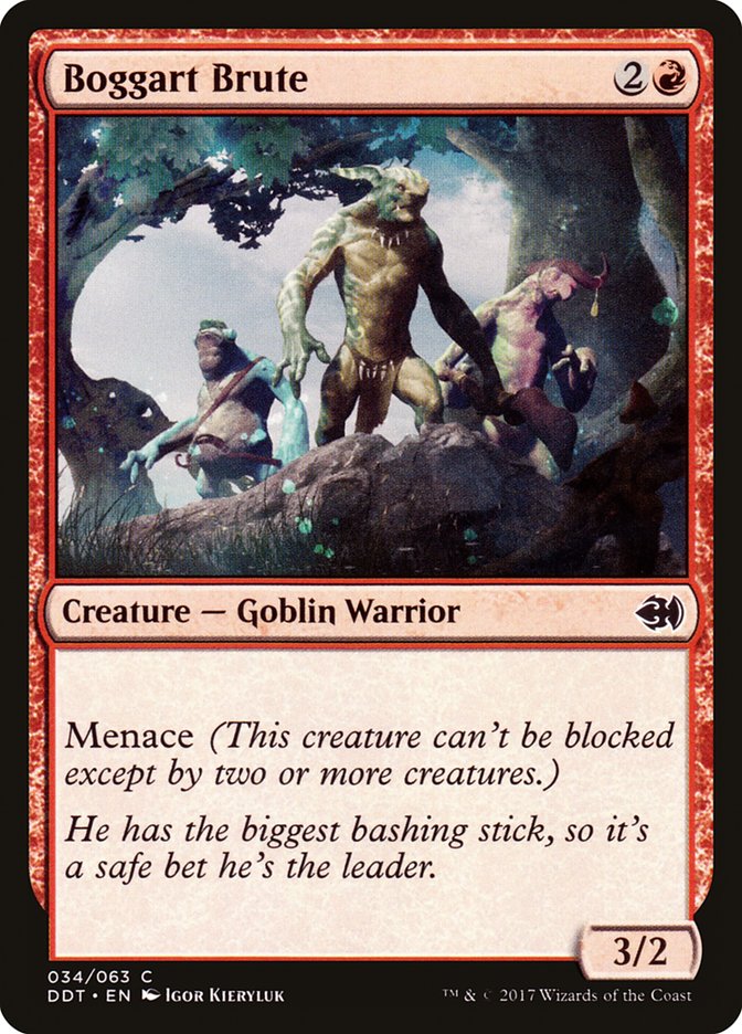Boggart Brute [Duel Decks: Merfolk vs. Goblins] - Magic: The Gathering - Card Brawlers | Quebec | Canada |