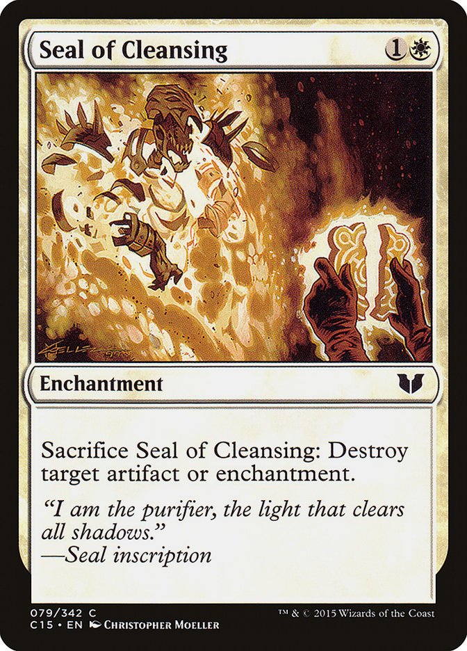 Seal of Cleansing [Commander 2015] - Magic: The Gathering - Card Brawlers | Quebec | Canada |