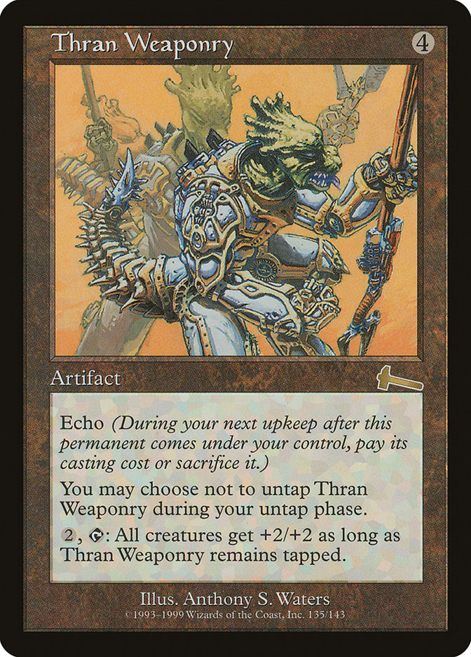 Thran Weaponry [Urza's Legacy] - Magic: The Gathering - Card Brawlers | Quebec | Canada |