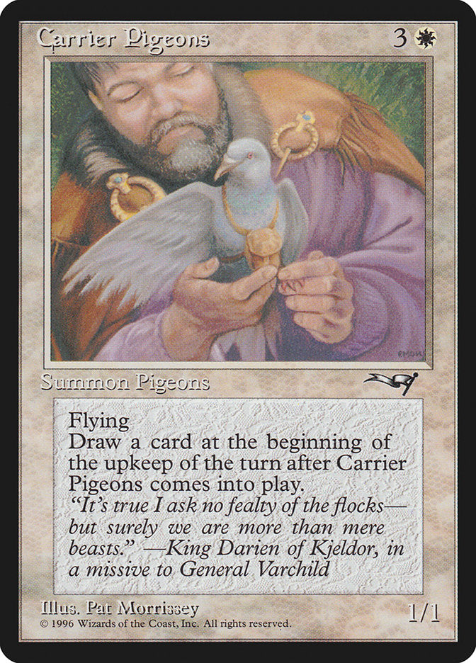 Carrier Pigeons (Holding Pigeon) [Alliances] - Magic: The Gathering - Card Brawlers | Quebec | Canada |