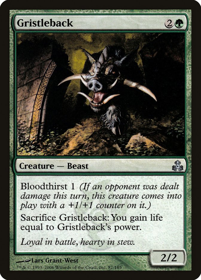 Gristleback [Guildpact] - Magic: The Gathering - Card Brawlers | Quebec | Canada |