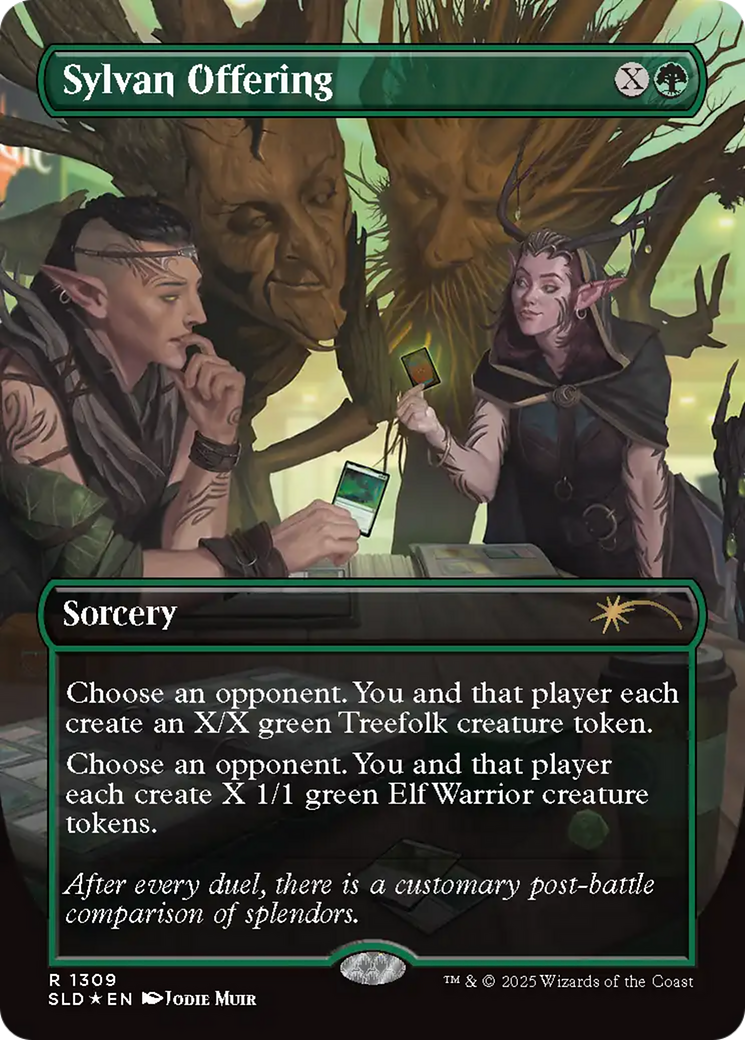 Sylvan Offering [Secret Lair Drop Series] - Magic: The Gathering - Card Brawlers | Quebec | Canada |