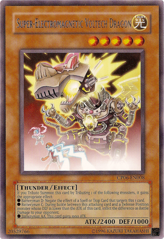 Super-Electromagnetic Voltech Dragon [CP06-EN008] Rare - Yu-Gi-Oh! - Card Brawlers | Quebec | Canada |
