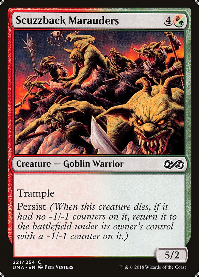 Scuzzback Marauders [Ultimate Masters] - Magic: The Gathering - Card Brawlers | Quebec | Canada |