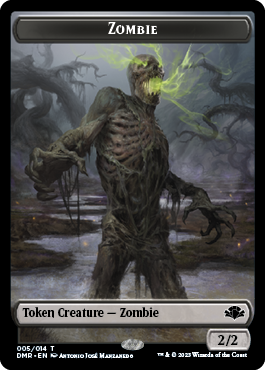 Zombie // Griffin Double-Sided Token [Dominaria Remastered Tokens] - Magic: The Gathering - Card Brawlers | Quebec | Canada |