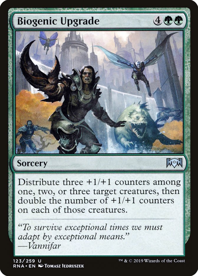 Biogenic Upgrade [Ravnica Allegiance] - Magic: The Gathering - Card Brawlers | Quebec | Canada |