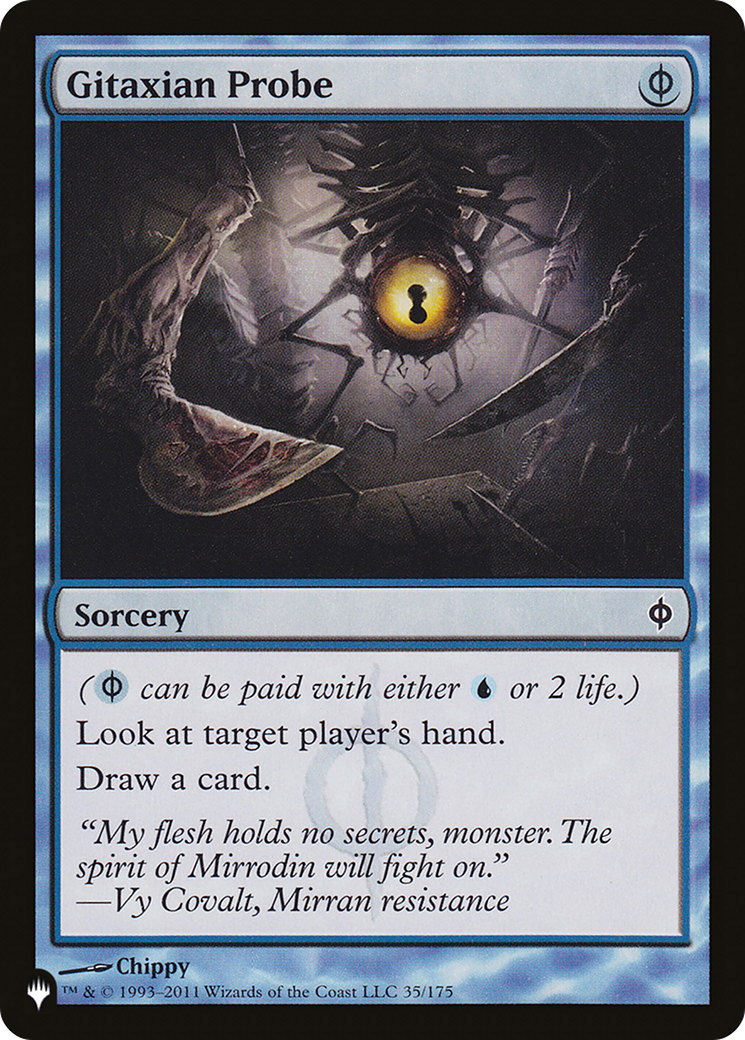 Gitaxian Probe [The List] - Magic: The Gathering - Card Brawlers | Quebec | Canada |