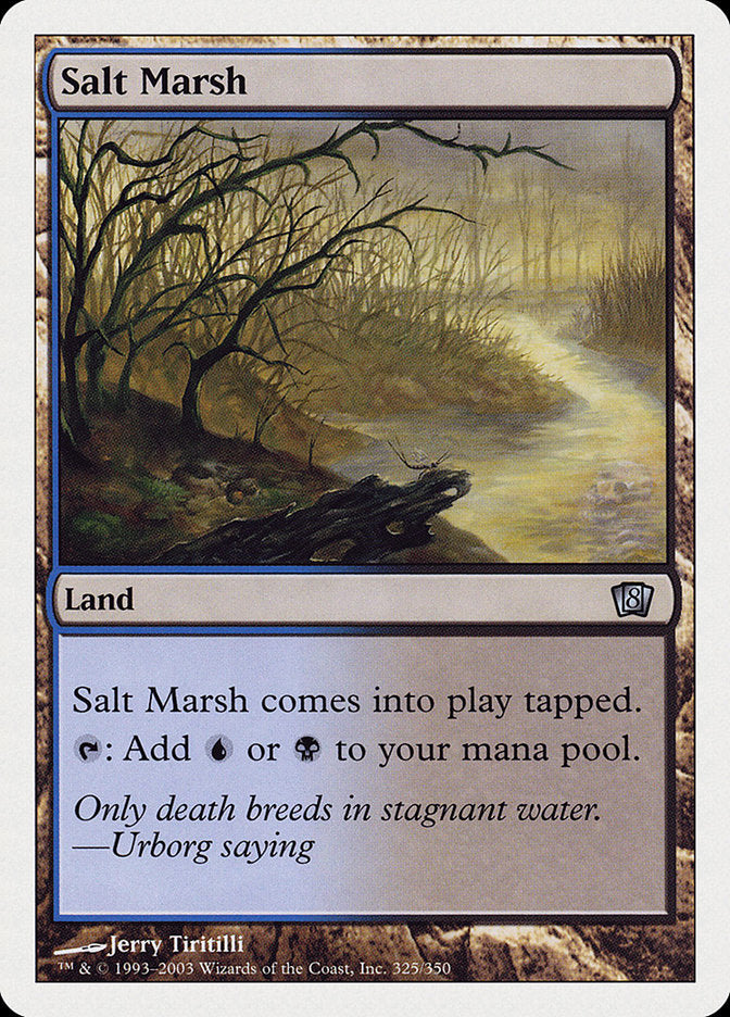 Salt Marsh [Eighth Edition] - Magic: The Gathering - Card Brawlers | Quebec | Canada |