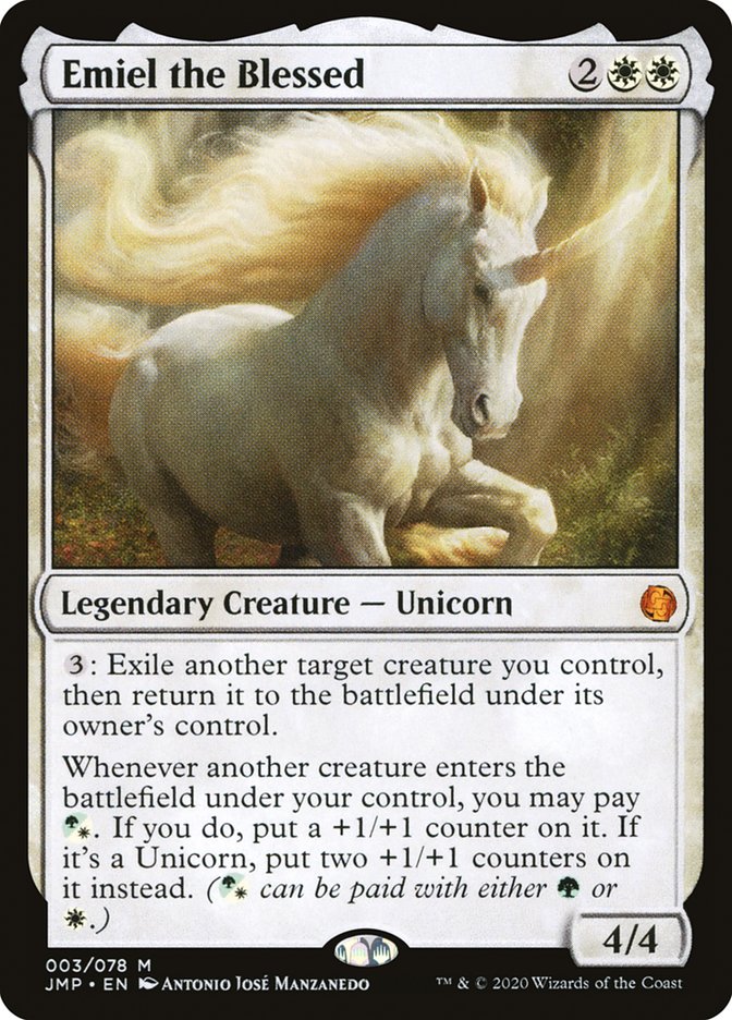 Emiel the Blessed [Jumpstart] - Magic: The Gathering - Card Brawlers | Quebec | Canada |