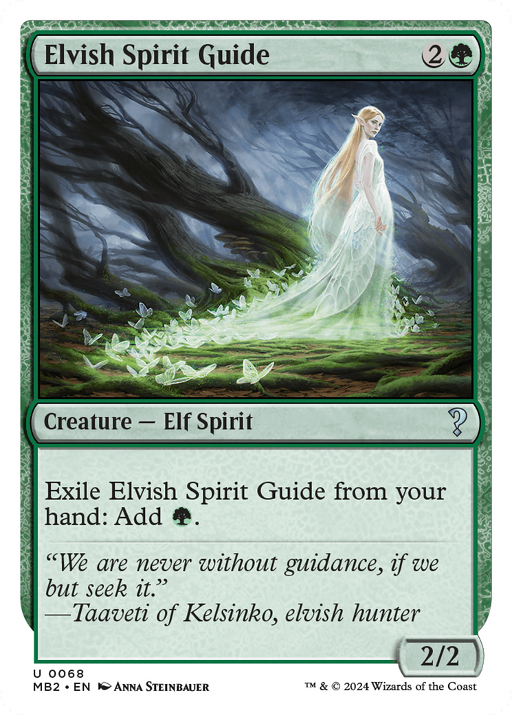 Elvish Spirit Guide (White Border) [Mystery Booster 2] - Magic: The Gathering - Card Brawlers | Quebec | Canada |