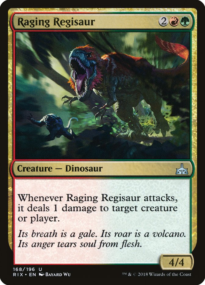 Raging Regisaur [Rivals of Ixalan] - Magic: The Gathering - Card Brawlers | Quebec | Canada |