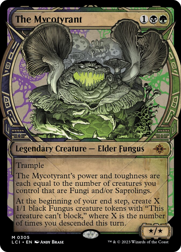 The Mycotyrant (Showcase) [The Lost Caverns of Ixalan] - Magic: The Gathering - Card Brawlers | Quebec | Canada |