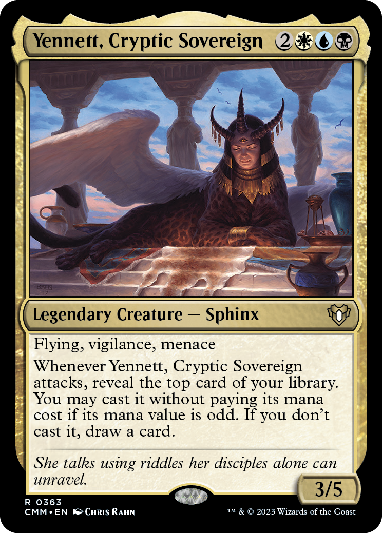 Yennett, Cryptic Sovereign [Commander Masters] - Magic: The Gathering - Card Brawlers | Quebec | Canada |