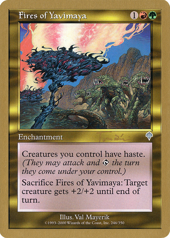 Fires of Yavimaya (Jan Tomcani) [World Championship Decks 2001] - Magic: The Gathering - Card Brawlers | Quebec | Canada |