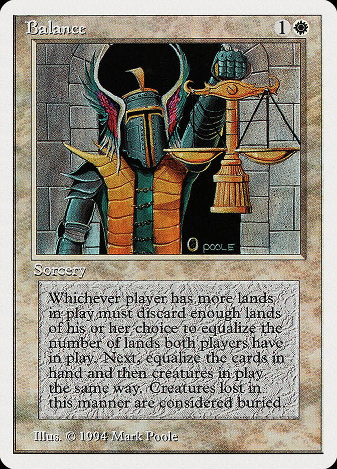 Balance [Summer Magic / Edgar] - Magic: The Gathering - Card Brawlers | Quebec | Canada |
