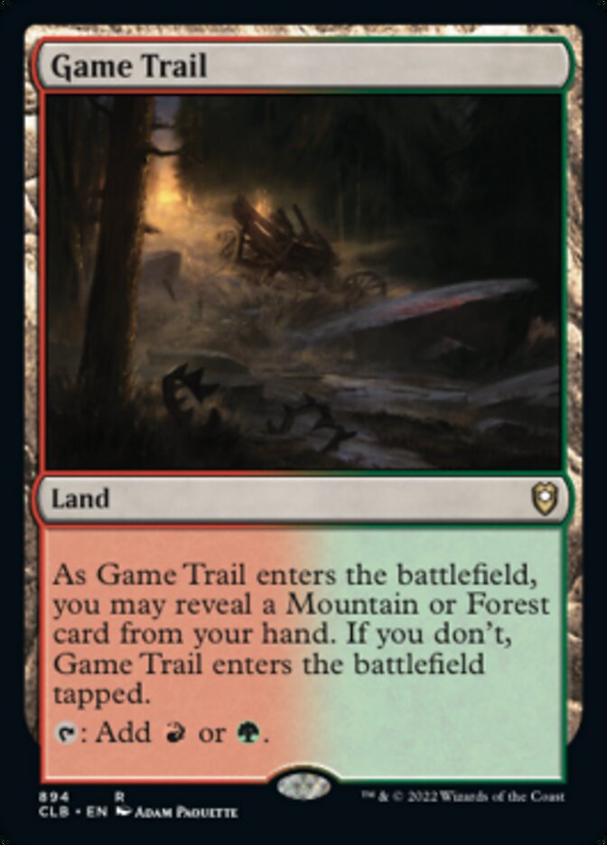 Game Trail [Commander Legends: Battle for Baldur's Gate] - Magic: The Gathering - Card Brawlers | Quebec | Canada |