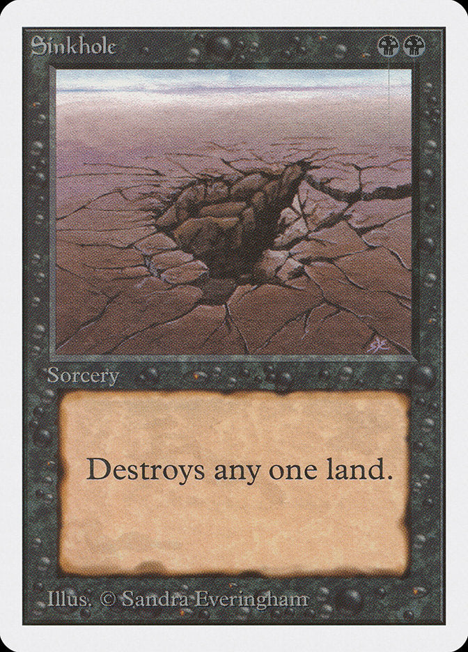 Sinkhole [Unlimited Edition] - Magic: The Gathering - Card Brawlers | Quebec | Canada |