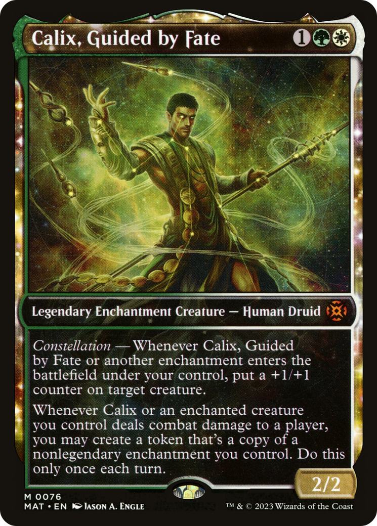 Calix, Guided by Fate (Showcase) [March of the Machine: The Aftermath] - Magic: The Gathering - Card Brawlers | Quebec | Canada |