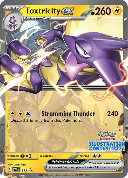Toxtricity ex (215) [Scarlet & Violet: Black Star Promos] - Pokémon - Card Brawlers | Quebec | Canada |