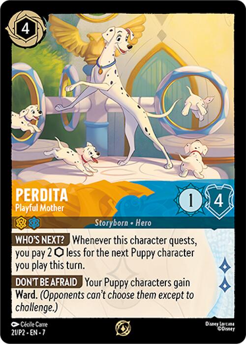 Perdita - Playful Mother (21) [Promo Cards] - Disney - Card Brawlers | Quebec | Canada |