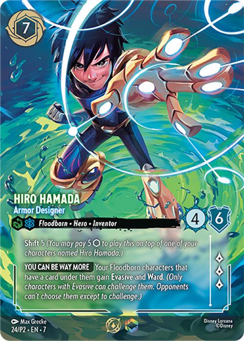 Hiro Hamada - Armor Designer (Store Championship) (24) [Promo Cards] - Disney - Card Brawlers | Quebec | Canada |
