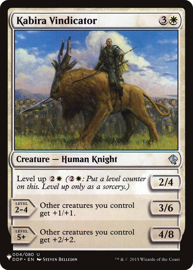 Kabira Vindicator [The List] - Magic: The Gathering - Card Brawlers | Quebec | Canada |