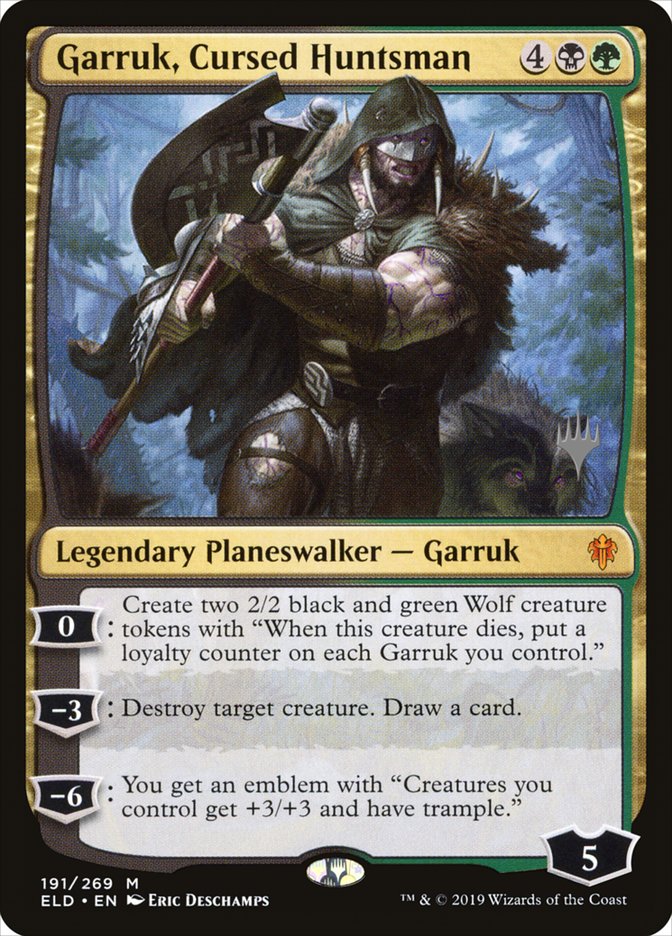 Garruk, Cursed Huntsman (Promo Pack) [Throne of Eldraine Promos] - Magic: The Gathering - Card Brawlers | Quebec | Canada |