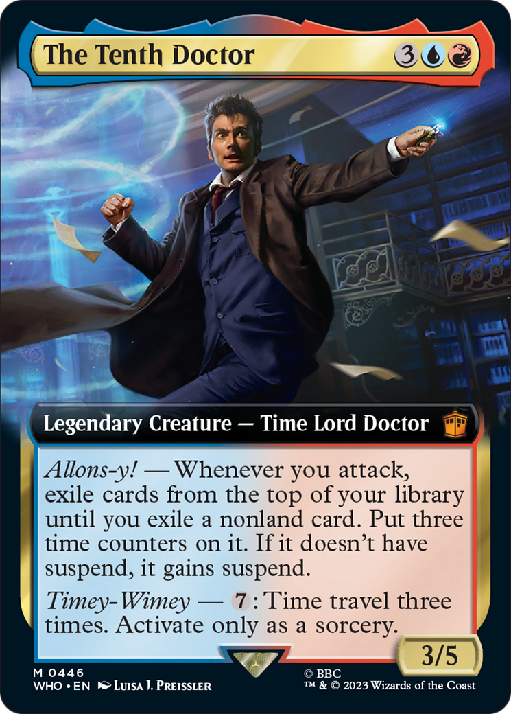 The Tenth Doctor (Extended Art) [Doctor Who] - Magic: The Gathering - Card Brawlers | Quebec | Canada |