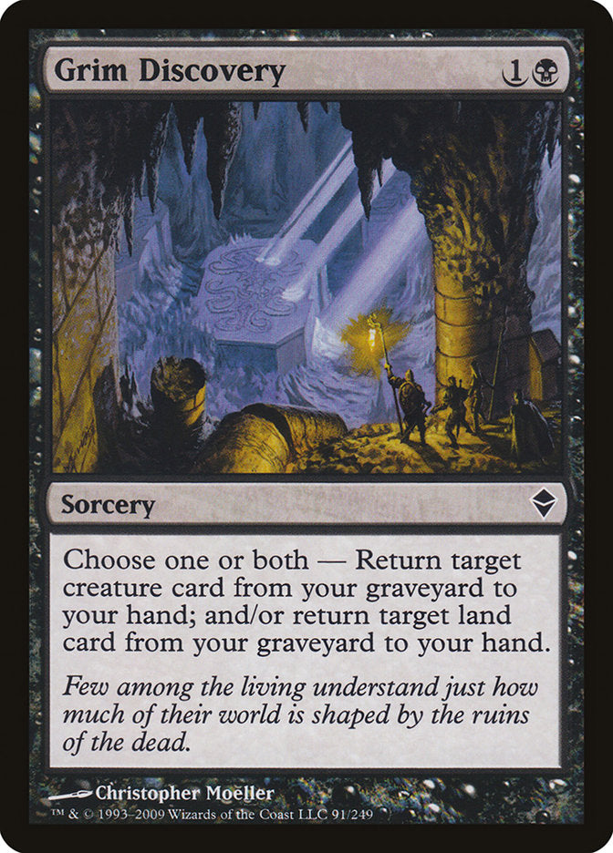Grim Discovery [Zendikar] - Magic: The Gathering - Card Brawlers | Quebec | Canada |