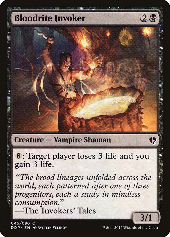 Bloodrite Invoker [Duel Decks: Zendikar vs. Eldrazi] - Magic: The Gathering - Card Brawlers | Quebec | Canada |