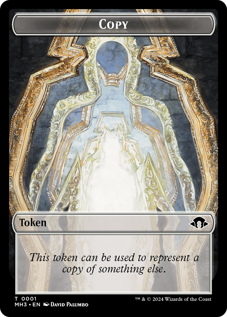 Dragon (Ripple Foil) // Copy Double-Sided Token [Modern Horizons 3 Commander Tokens] - Magic: The Gathering - Card Brawlers | Quebec | Canada |