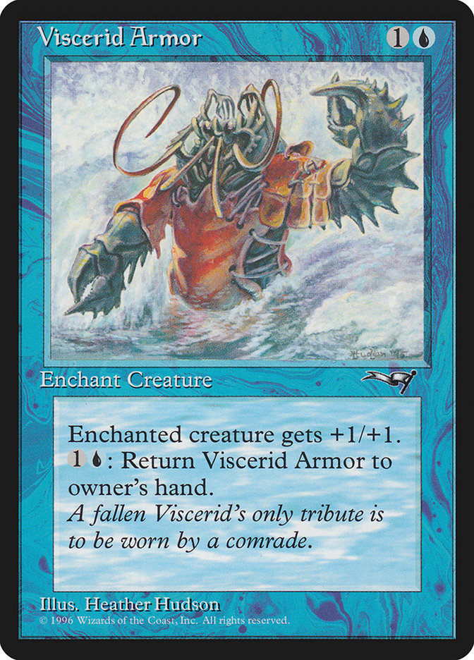 Viscerid Armor (Standing in Water) [Alliances] - Magic: The Gathering - Card Brawlers | Quebec | Canada |