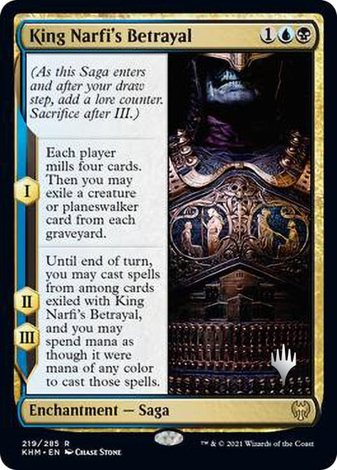 King Narfi's Betrayal (Promo Pack) [Kaldheim Promos] - Magic: The Gathering - Card Brawlers | Quebec | Canada |
