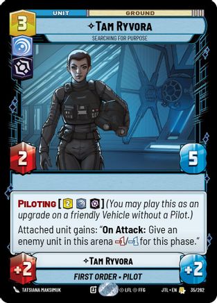 Tam Ryvora - Searching For Purpose (035/262) (035/262) [Jump to Lightspeed] - Fantasy Flight Games - Card Brawlers | Quebec | Canada |